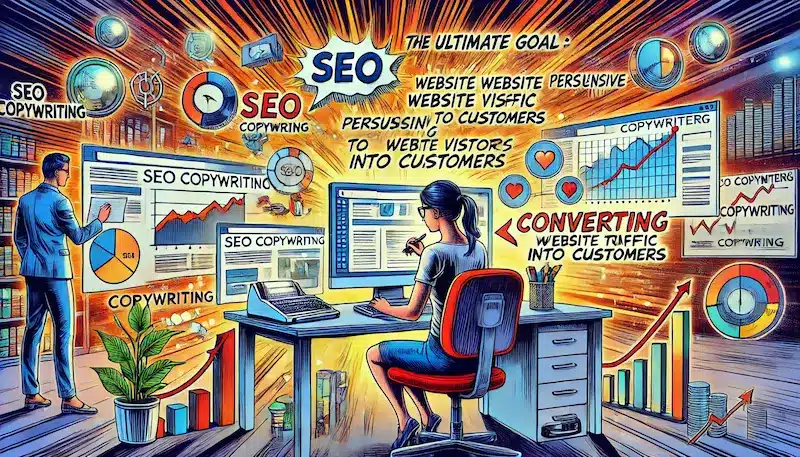 L'obiettivo finale del SEO copywriting è convertire il traffico in clienti.