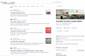 google business profile scheda attività